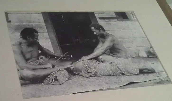 Traditional Samoan Tattooing